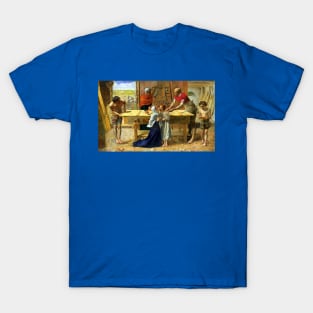 Christ in the House of His Parents - The Carpenter's Shop - John Everett Millais T-Shirt